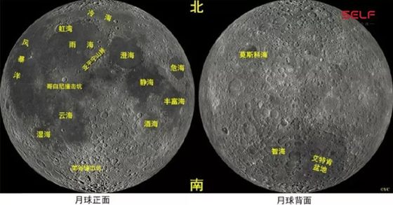 为什么我们只能看到月球的一面_月亮的背面是什么?