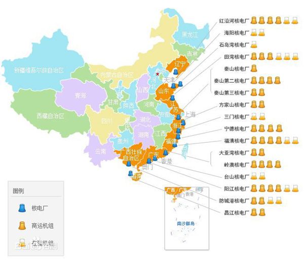 核电站为什么建在海边,核电站建在海边的原因