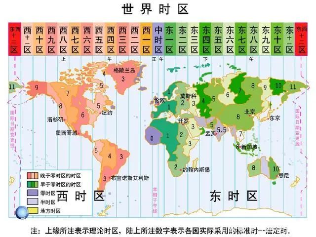 北京时间实际上是东几区,是以中国哪个城市为准呢