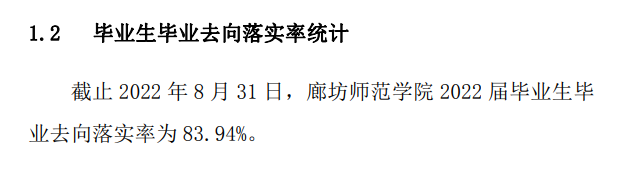 廊坊师范学院就业率及就业前景怎么样,好就业吗?