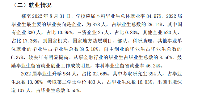 吉林财经大学就业率及就业前景怎么样,好就业吗?