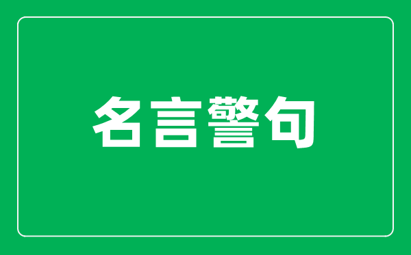 关于智慧人生的名言警句