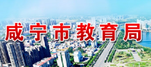 咸宁市教育局官网入口（http://jyj.xianning.gov.cn/）