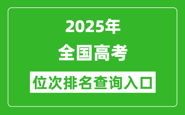 2025年全国高考志愿模拟填报系统入口(各省汇总)