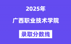 2025广西职业技术学院录取分数