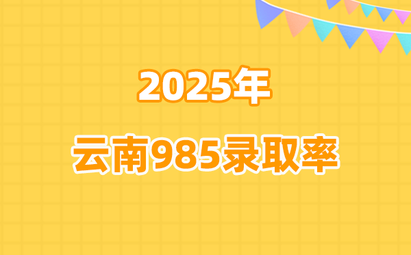 云南高考985录取率是多少（2026参考）