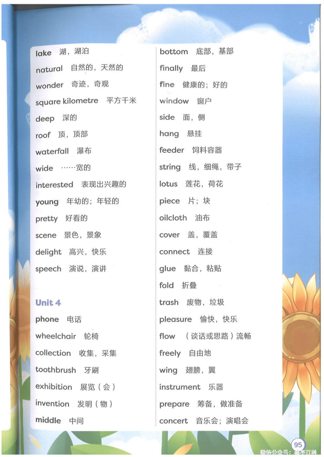 外研版六年级上册英语单词表图片完整版(2026新版)