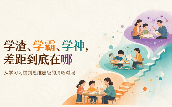 学渣、学霸、学神有什么区别？