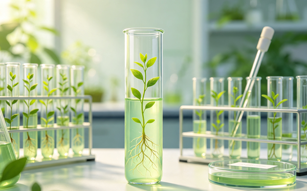为什么试管里能培育植物